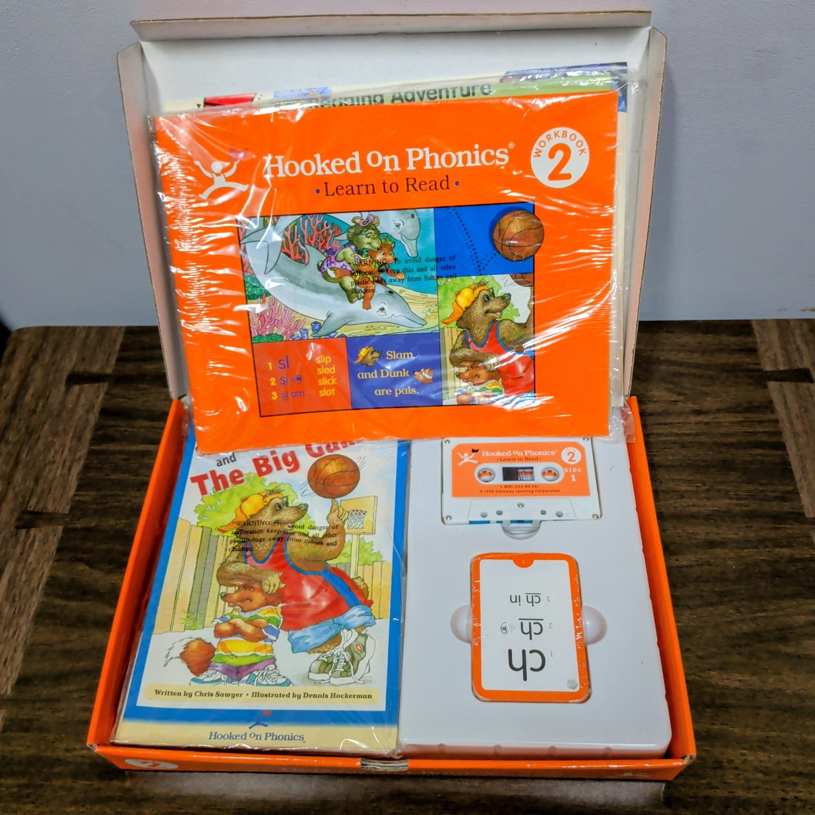Hooked on Phonics Kits Levels 2-5 Learn to Read Sets Books Cassettes Cards NEW