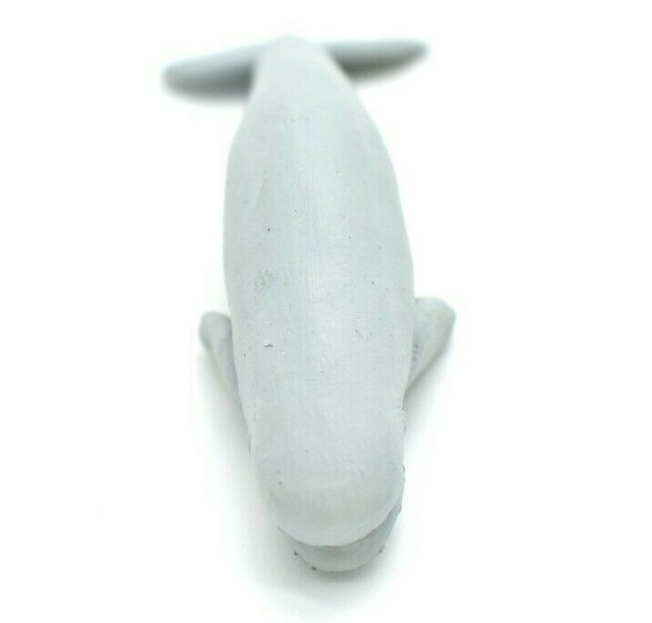 Beluga Whale Plastic Replica 3Long ~ F3903-B9
