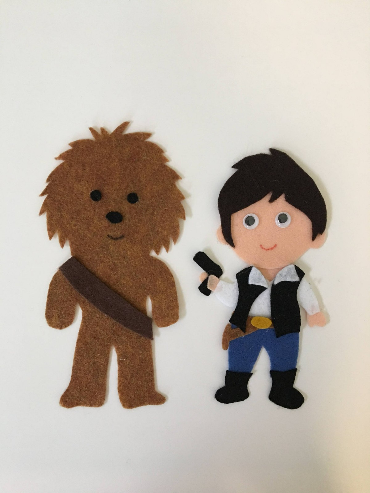 Star Wars Handcrafted Felt Characters for Felt or Flannel Board Play