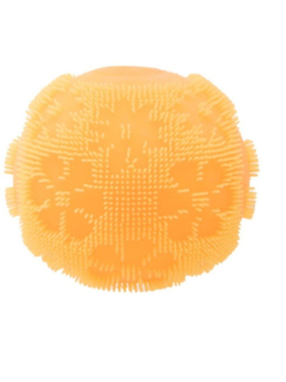 NeeDoh Fuzz Ball Flower Power Orange groovy