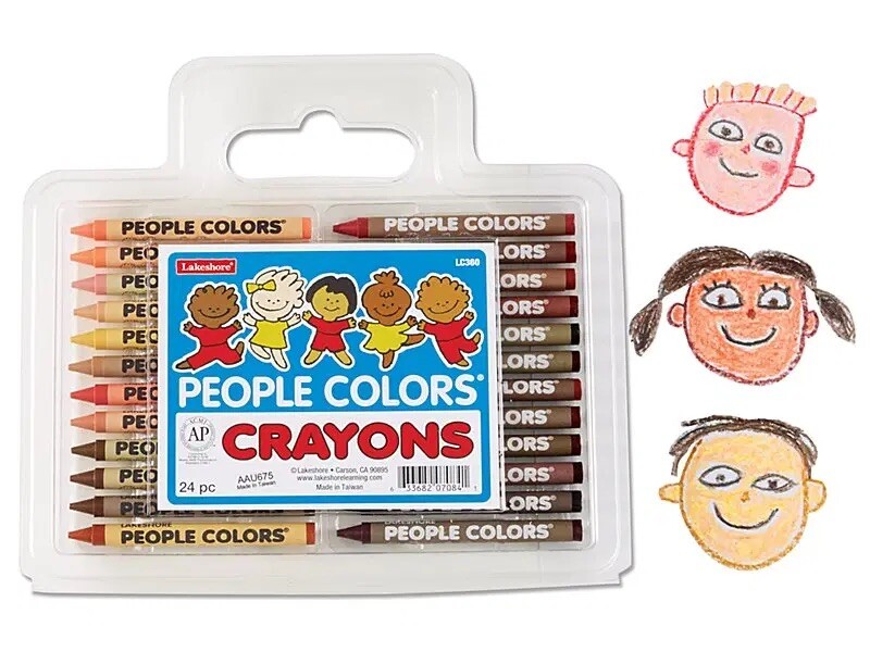 Lakeshore People Colors Crayons