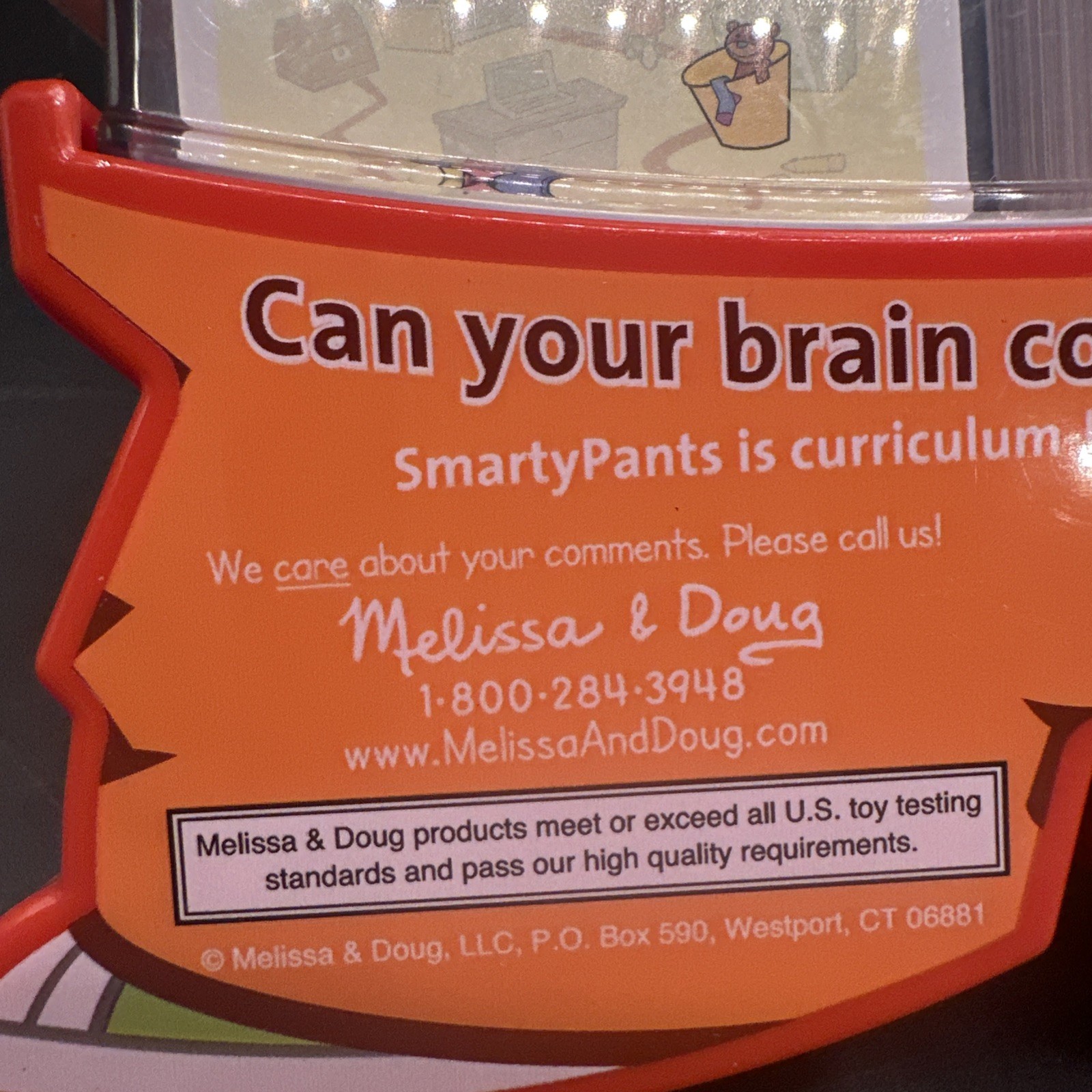 Melissa & Doug Smarty Pants GRADE 2 Brain-Building Cards w/Q&A, Puzzles & Games