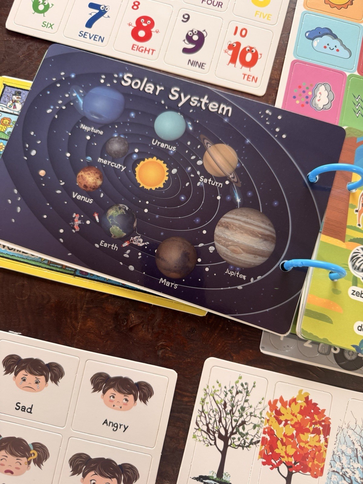 Montessori Preschool Learning Board Set