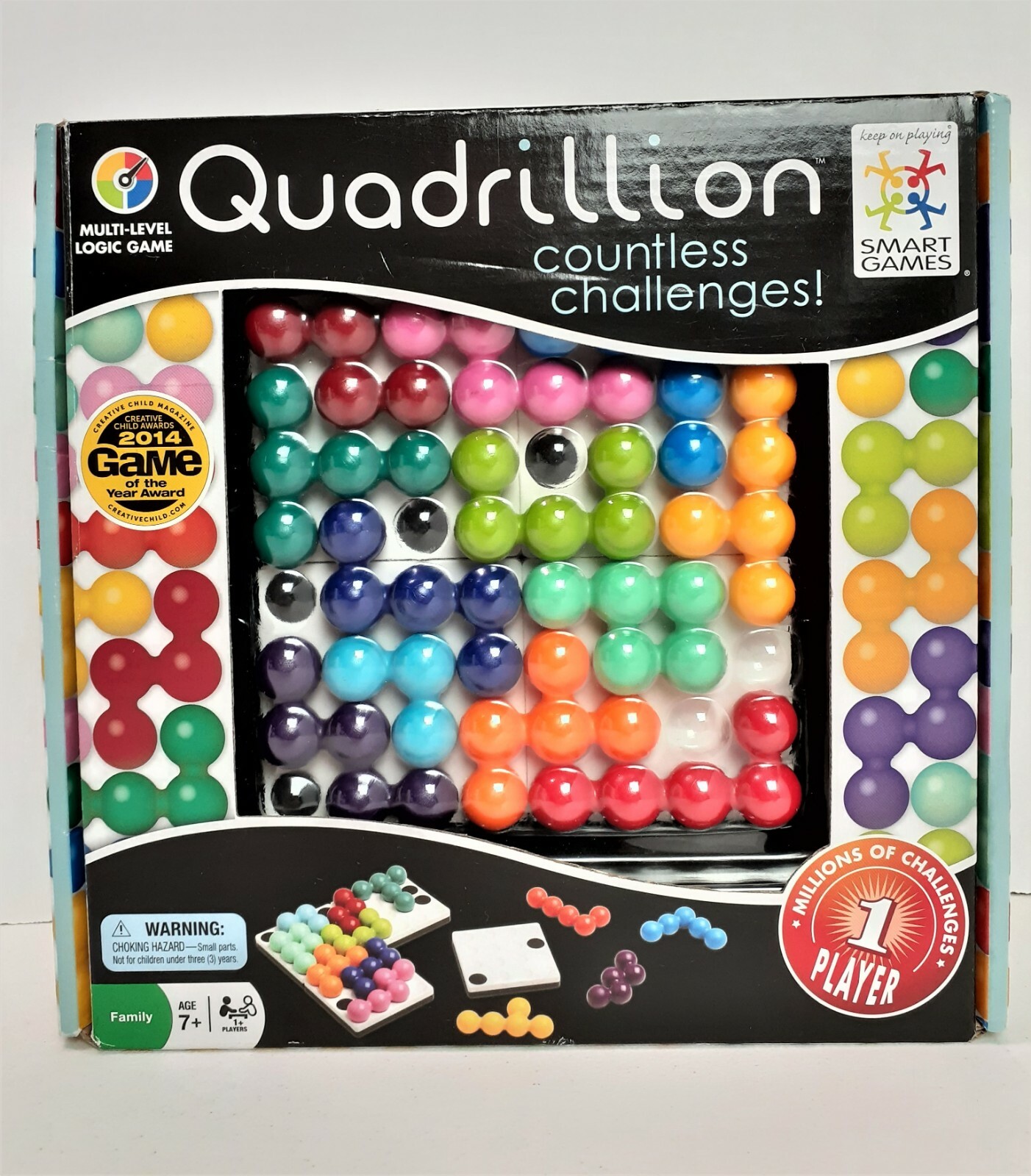 Quadrillion Smart Games Countless Challenges Award Winning MultiLevel Logic Game