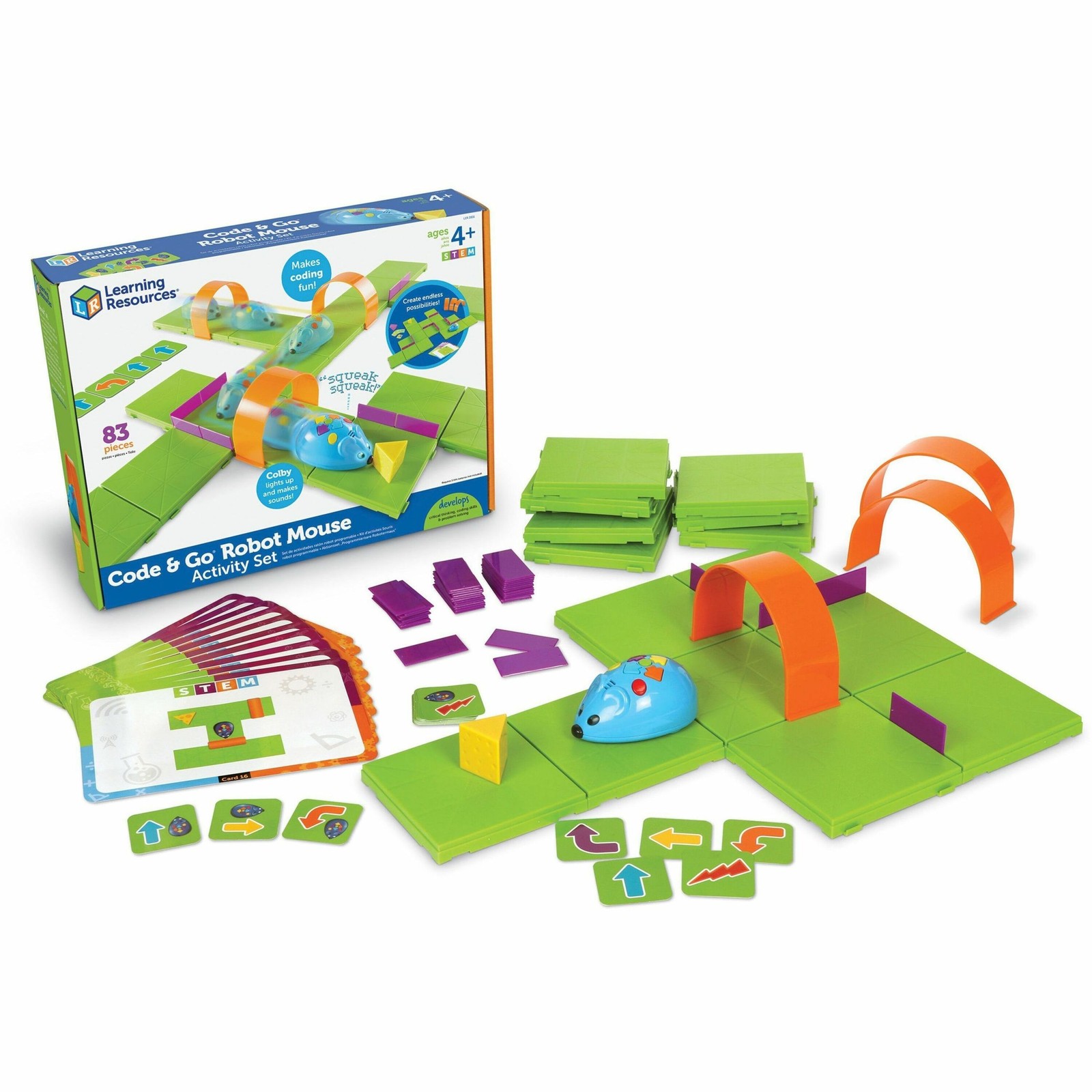 Learning Resources Code & Go Robot Mouse Activity Set (ler2831)