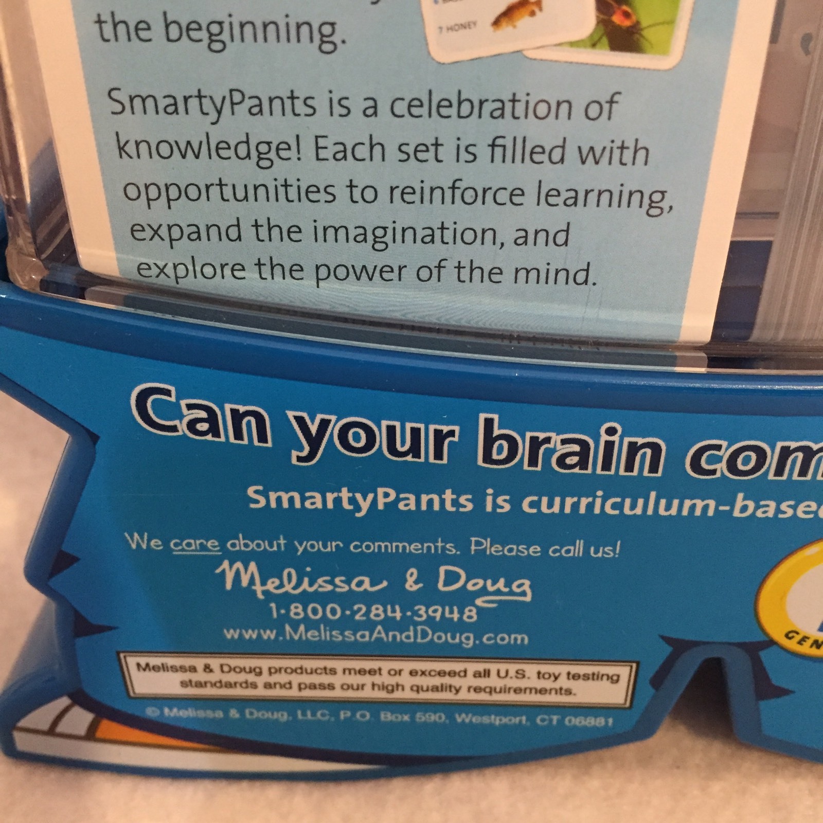 Melissa & Doug Smarty Pants Grade 1 120 Brain Building Cards