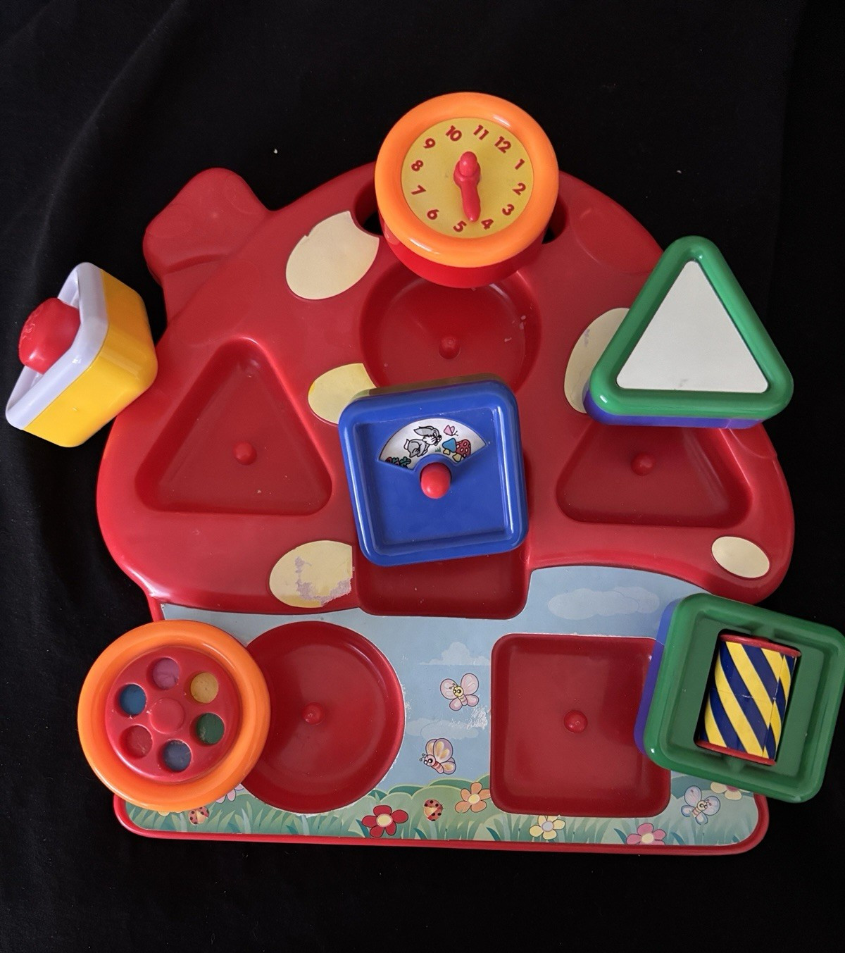 Shape Toy Wonder Years Mushroom Shaped Play House Activity Center ~ Megcos