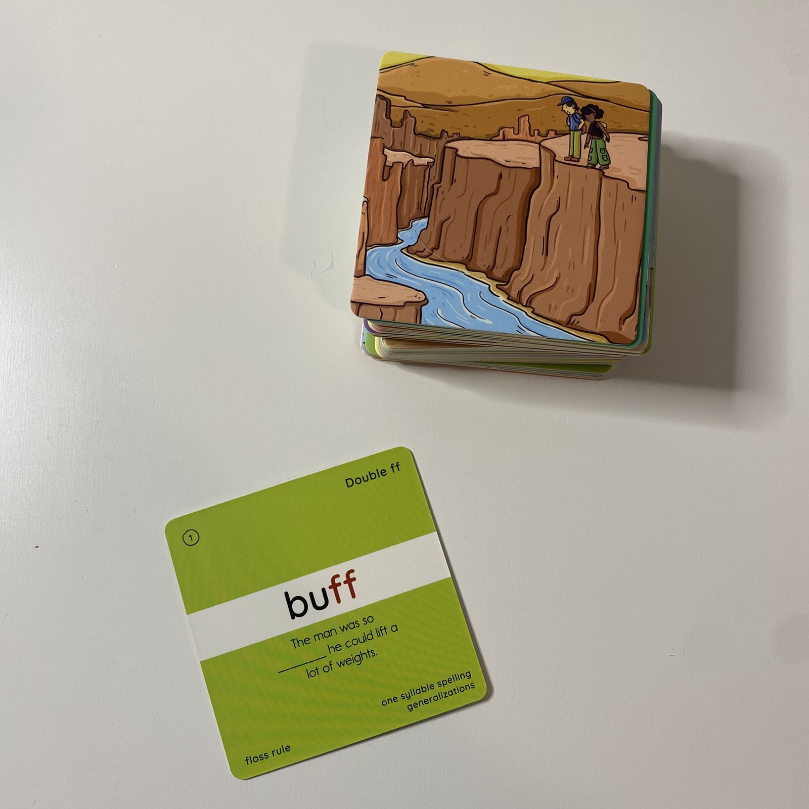 Bjorem Literacy FLOSS Rule Card Deck – New Open Box – Spelling Practice SLP