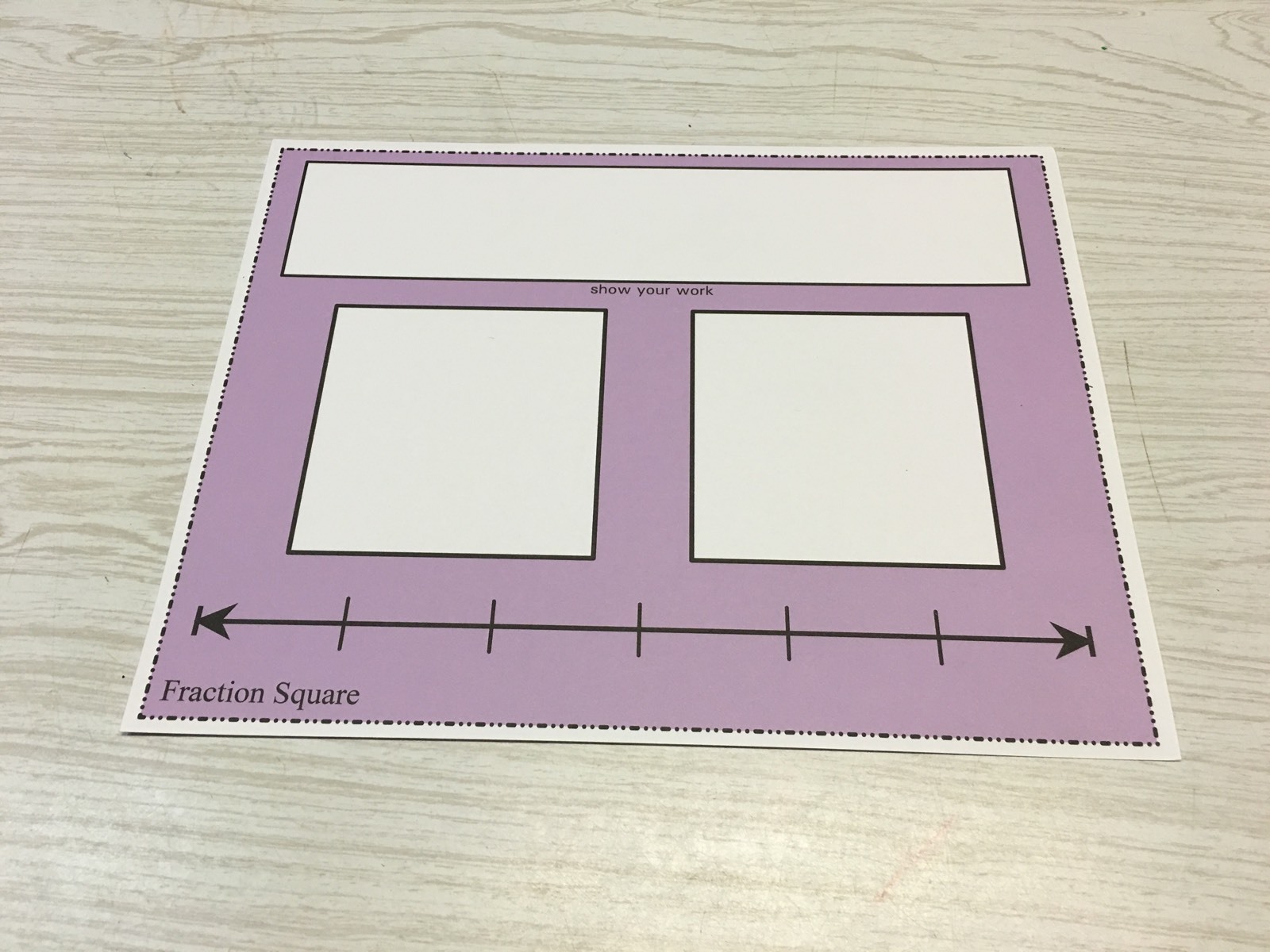 Write-On/Wipe-Off Fraction Circle And Square Math Mats (20) Classroom.set