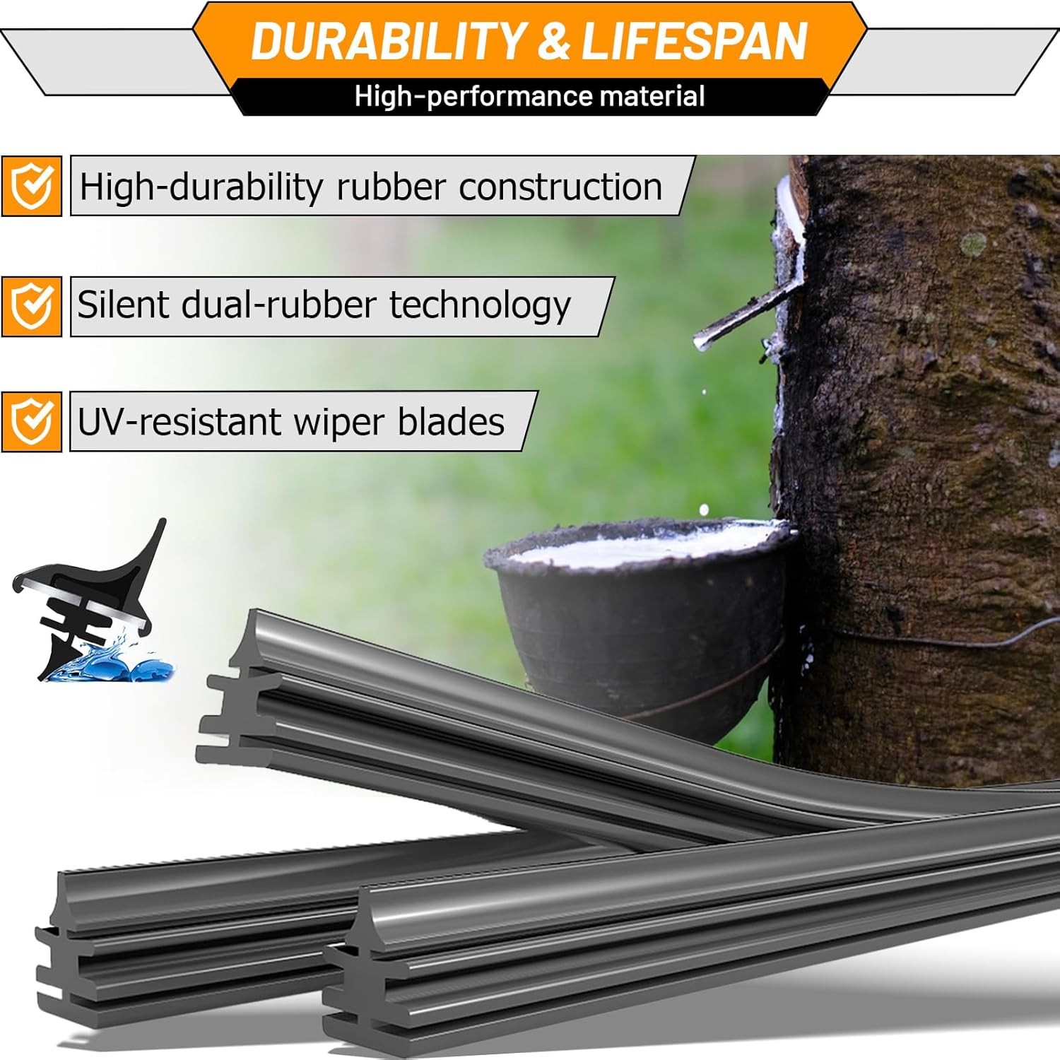 AUTOBOO Windshield Wipers 20+20+12 for Ford Escape 2008-2012