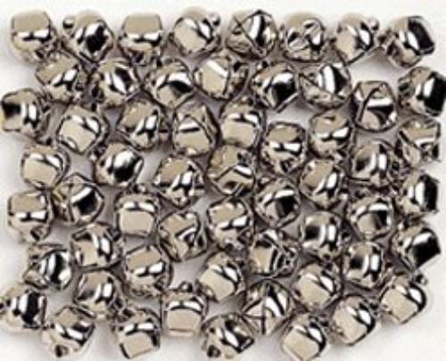 Chenille Kraft CKC3114 Silver Jingle Bells 72 Pcs 0.59″