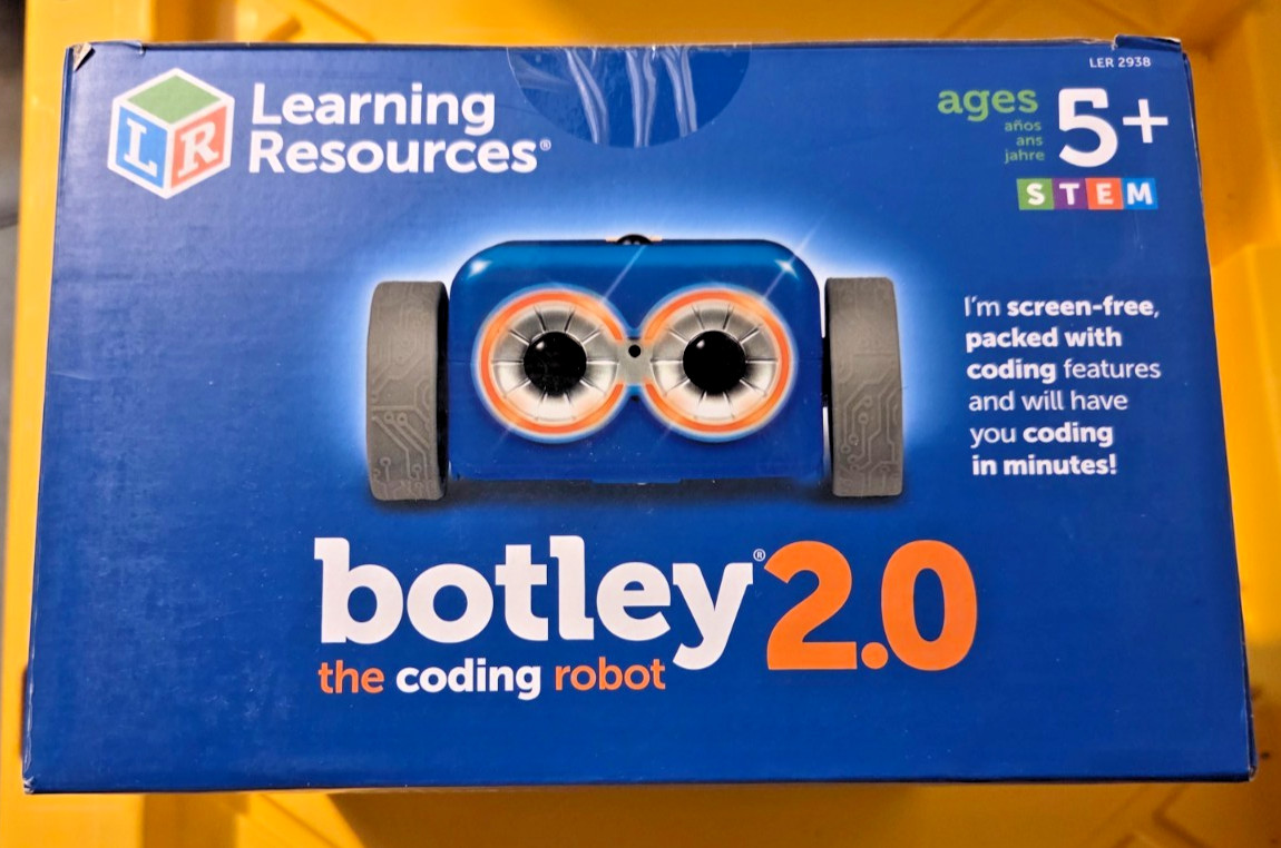 Learning Resources Botley The Coding Robot 2.0 Activity Set – 78 Pieces, Ages 5+