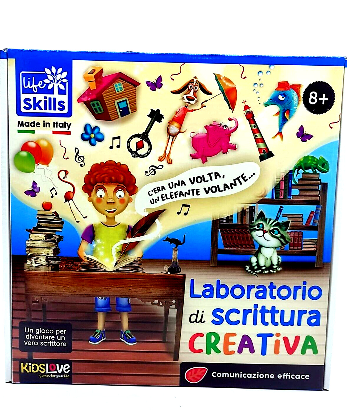 LABORATORIO DI SCRITTURA CREATIVA LIFE SKILLS IMPARA made in italy by lisciani