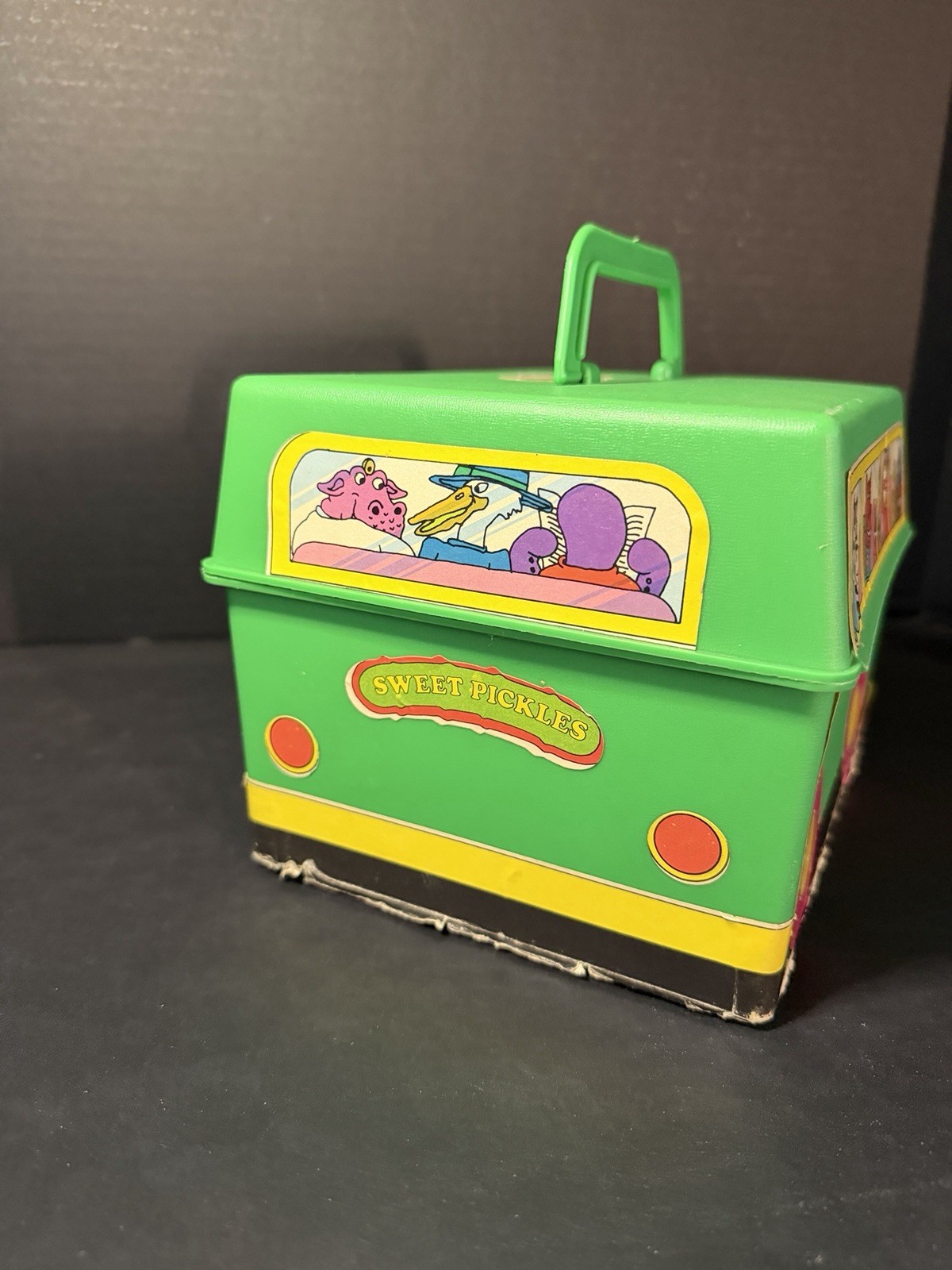 1981 Sweet Pickles Preschool Program Activity Bus w/Cards & Games See Decription