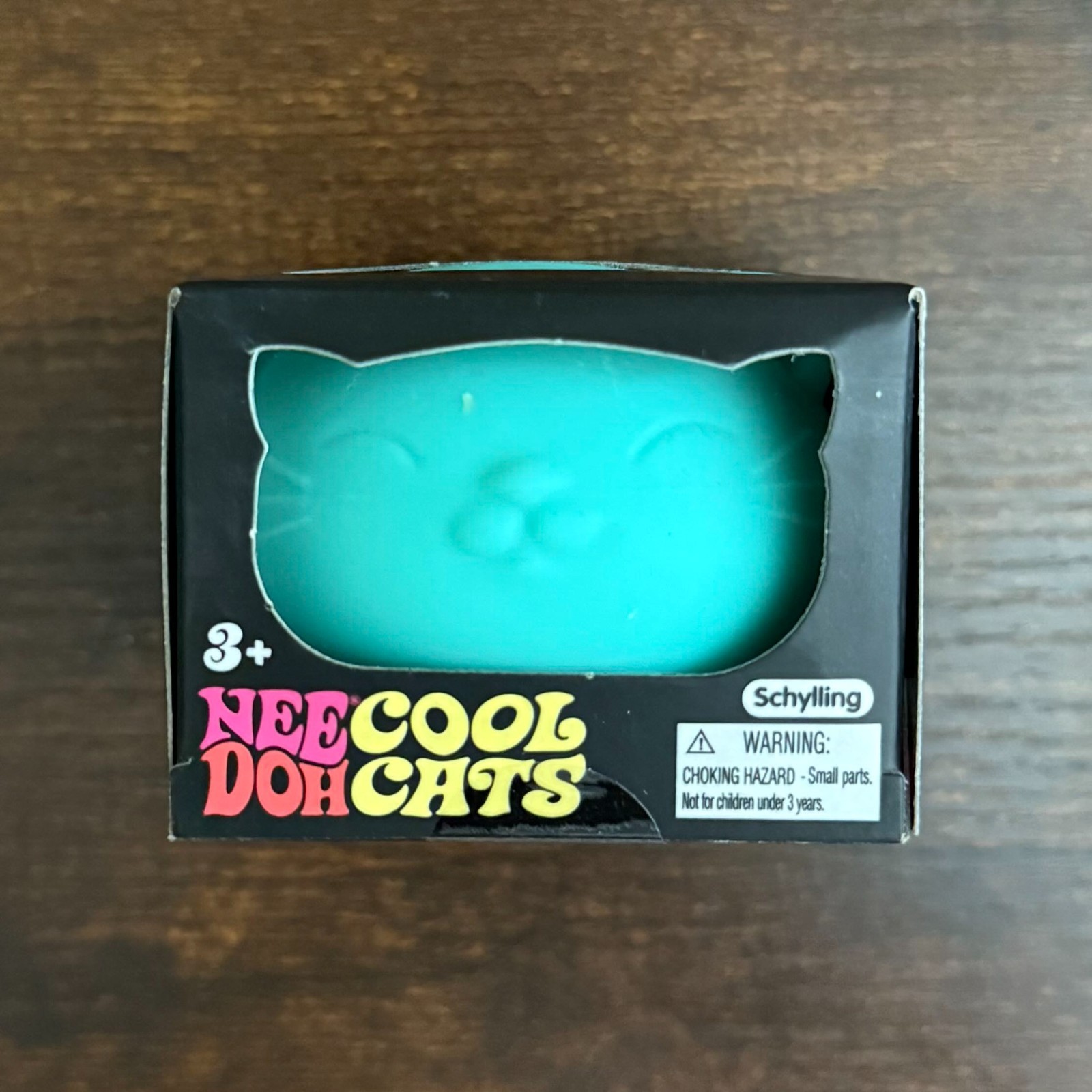 NeeDoh Cool Cats Squishy Toy Select Color Pink Purple Teal Orange NEW FREE SHIP