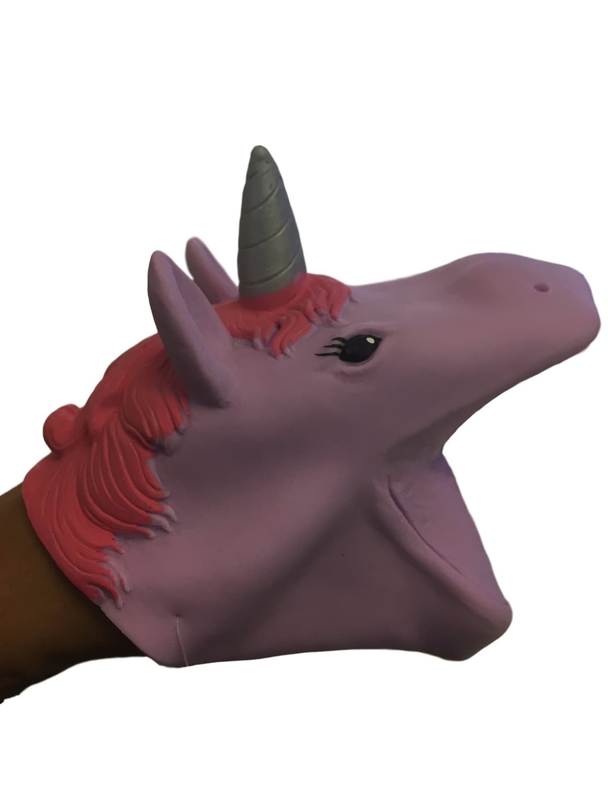 Big Bites Hand Puppet Show UNICORN PINK PRINCESS Horse Pool Therapy Bath toys BB