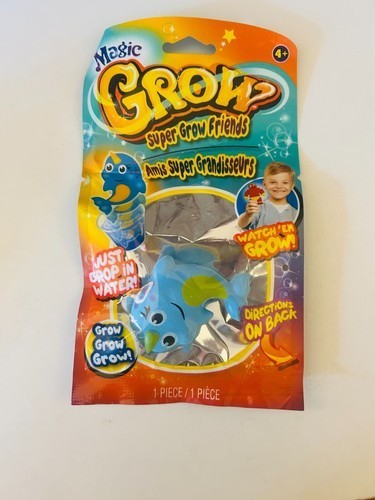 new Magic Grow Mega Creature Toys Grow in water NARWALL collectible