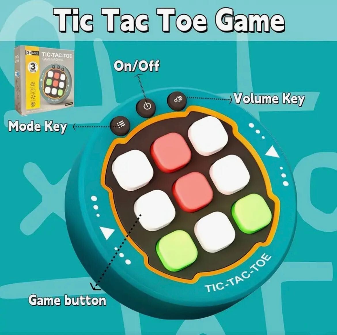 electronic tic-tac-toe game