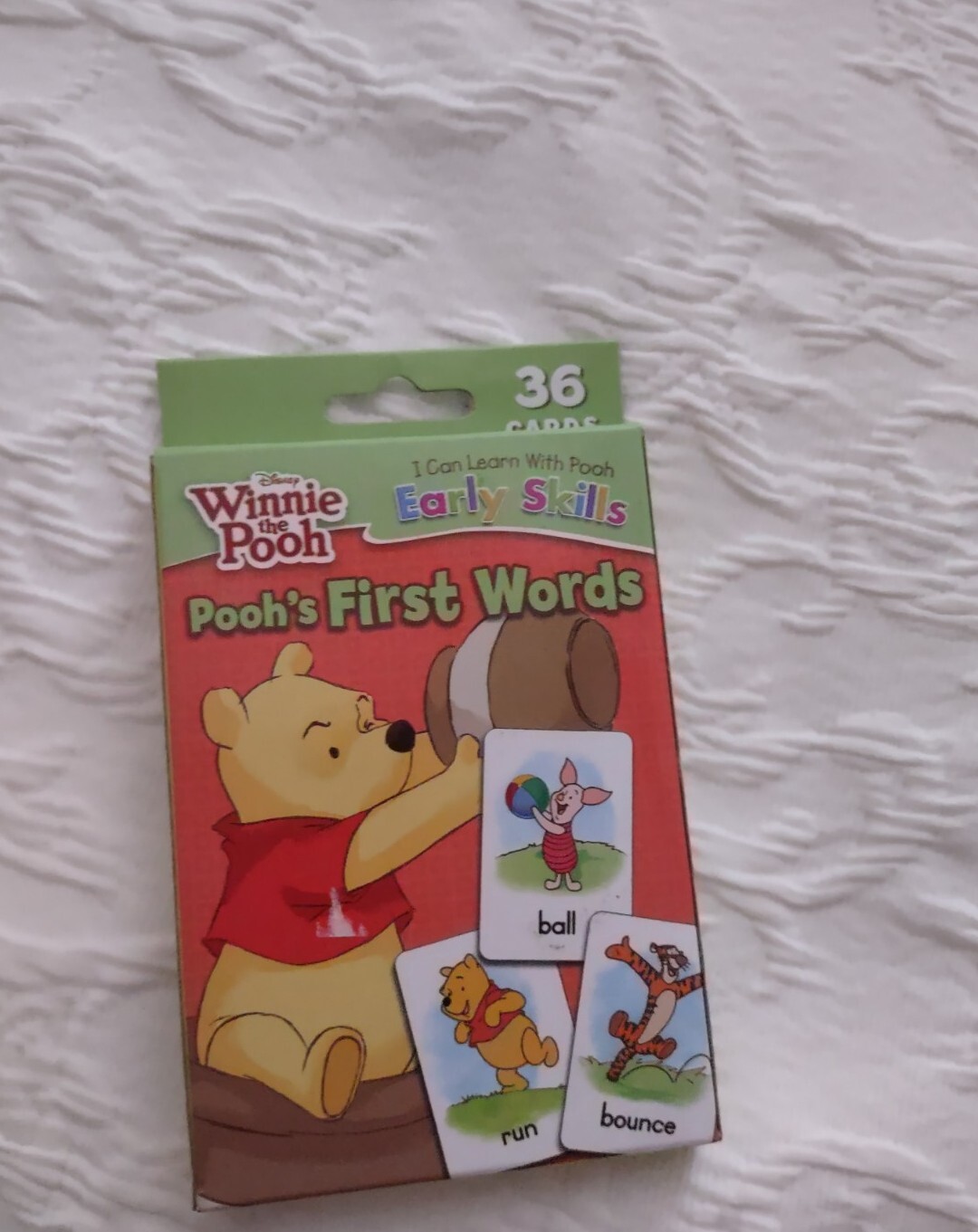 Disney,Winnie The Pooh,Early Skills, Pooh’s first World, Flash Cards, good…