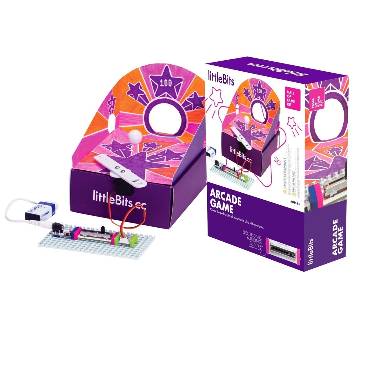 NIB SEALED Little Bits littleBits Hall of Fame Kit Arcade Game Kids Ages 8+ $39