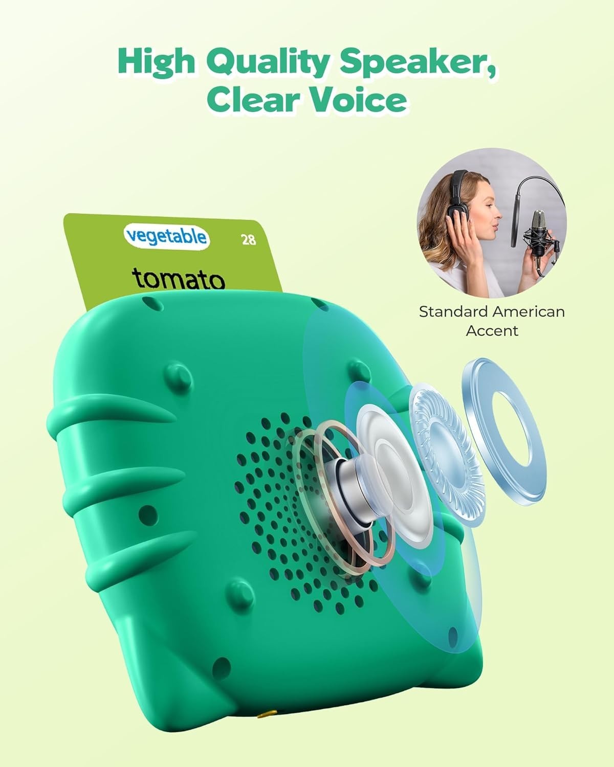 Sensory Educational Flash Cards for Preschoolers: 224 Talking Words for Play