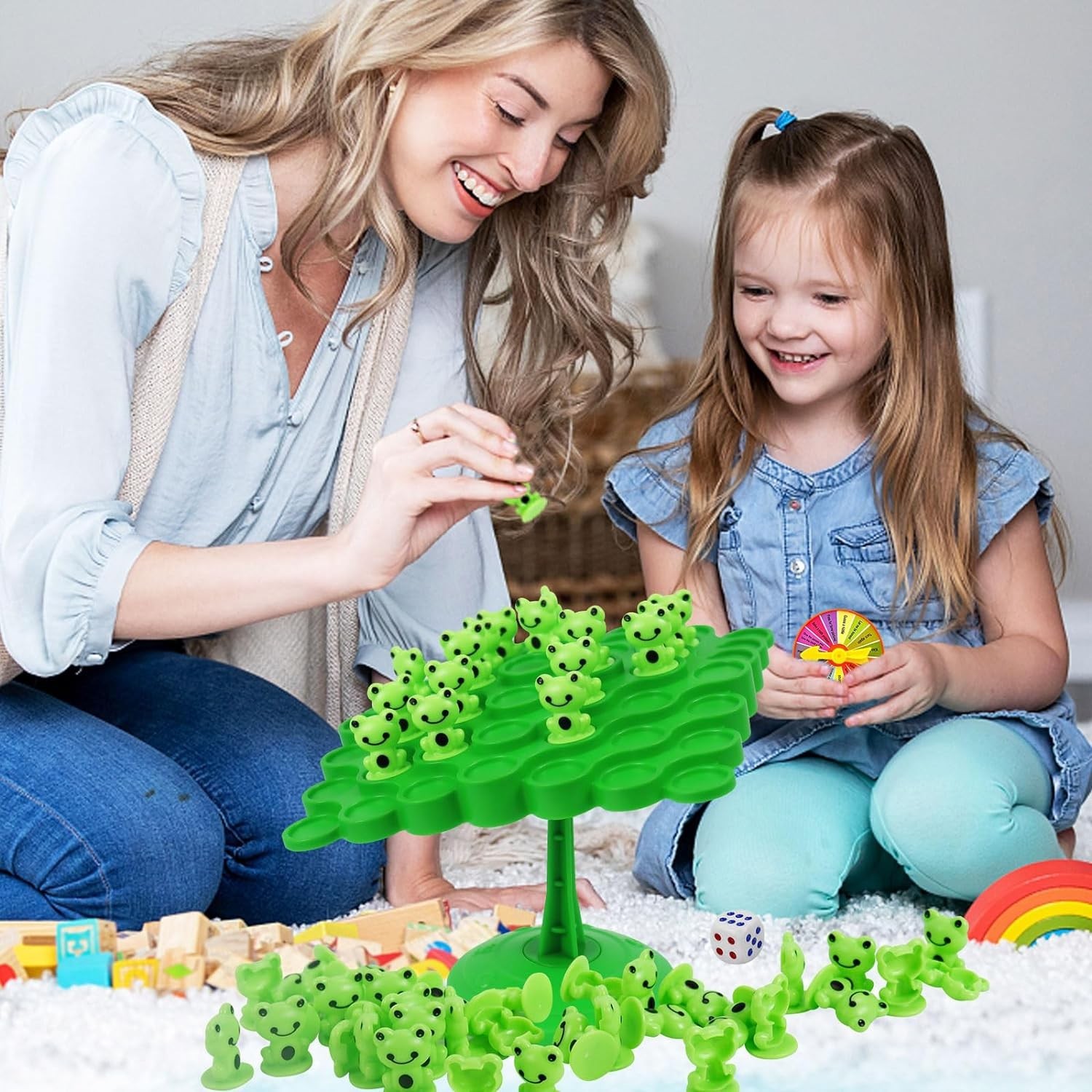 Frog Balance Game Toys,Balance Game Tree Two-Player Parent-Child Interactive …