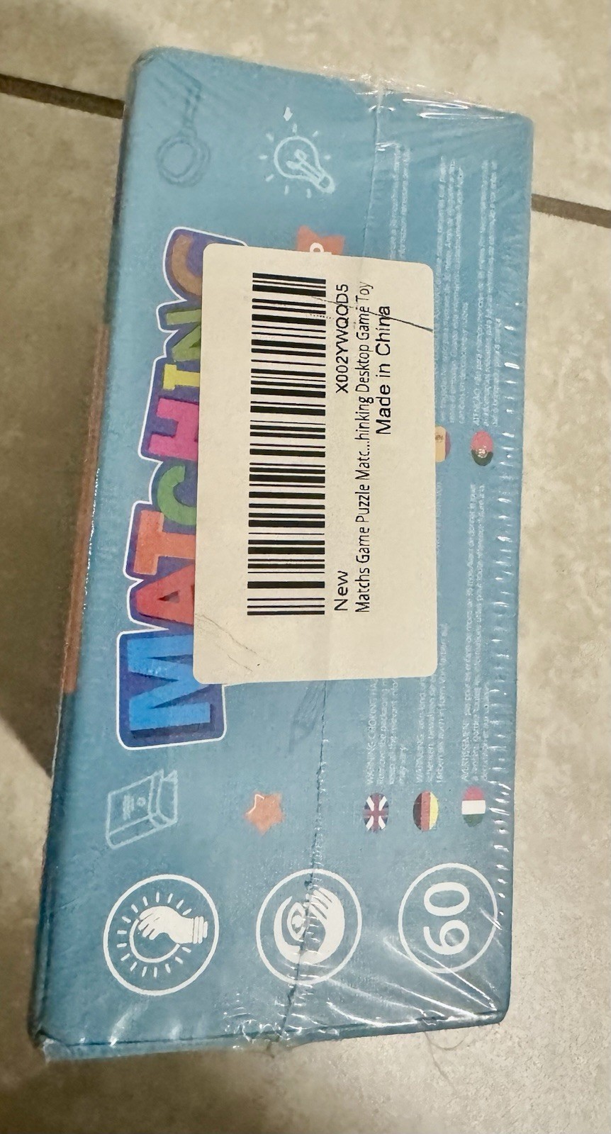 Game Matching Talent. Preschool Puzzle Game. Educational Toy.