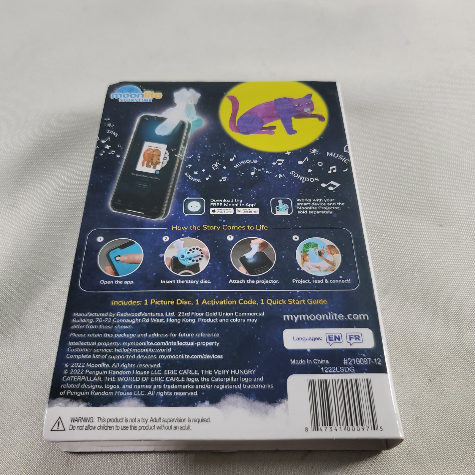 Moonlite Storybook Projector Reel – Brown Bear, Brown Bear, What Do You See?