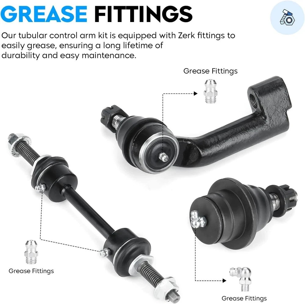 10PCS Front Upper Control Arm for Ford F150 4WD 2009-2014 w/Ball Joint K80306