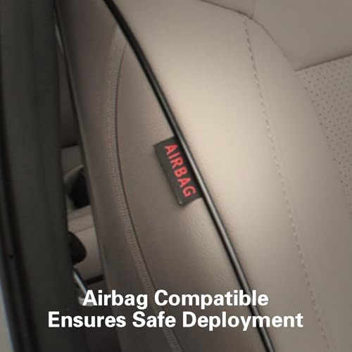 Custom Fit CX5 Car Seat Covers for Select 2013-2016 CX-5 Sport Leather (Beige)