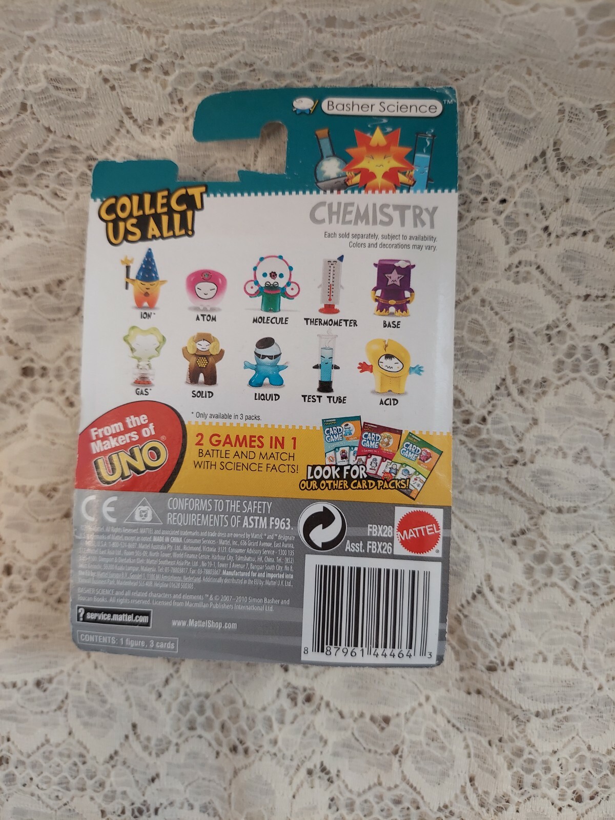 Basher Science Liquid Figure Series 1 Chemistry Toy Figurine FREE SHIPPING