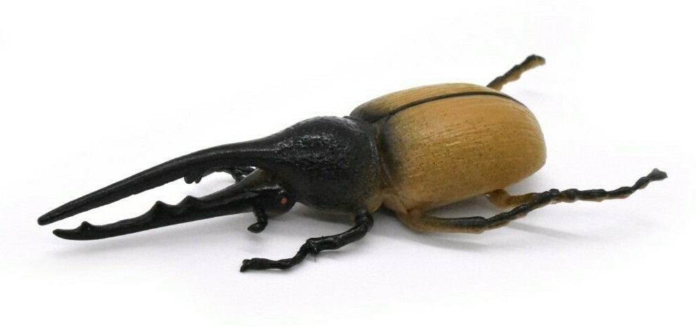 Hercules Beetle, Very Nice Rubber Reproduction 3″ CWG10 B13