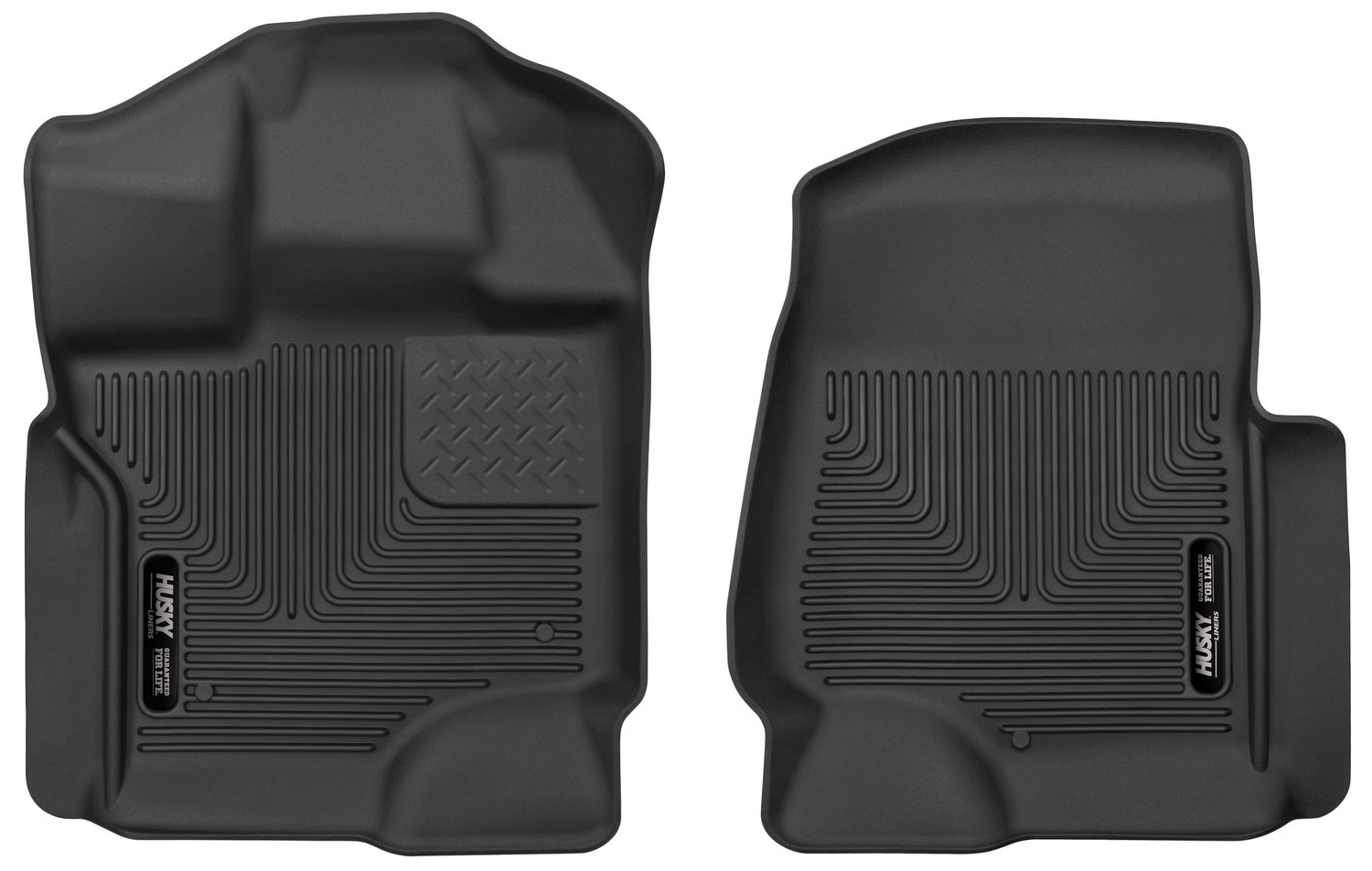 1723 Super Duty F250/F350/F450 Crew Cab Front Floor Liners X Act Contour Series