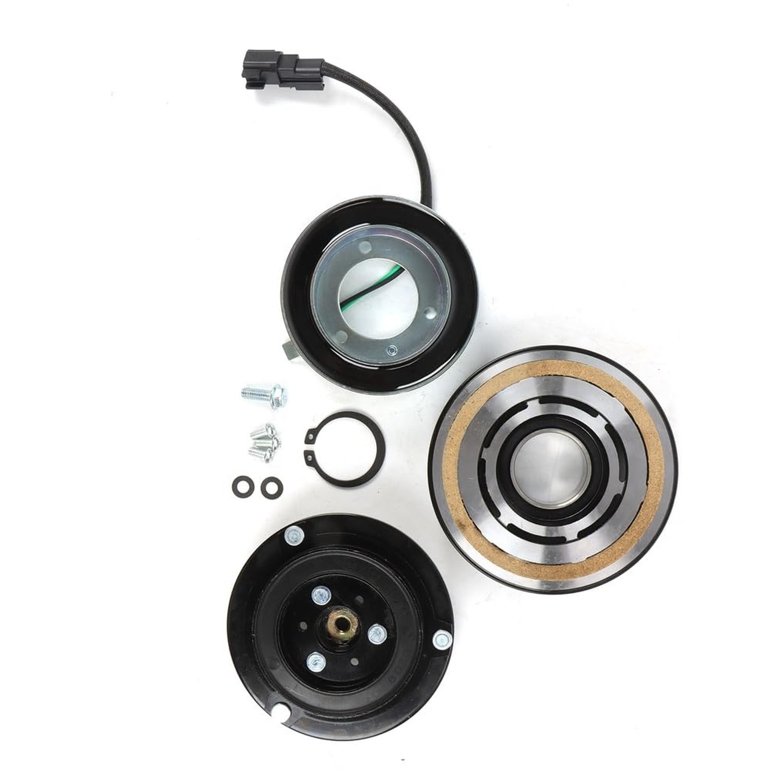 AC Compressor Clutch Kit Fit for 2011-2017 Mustang 5.0L V8, for 2015-2017 Mus…