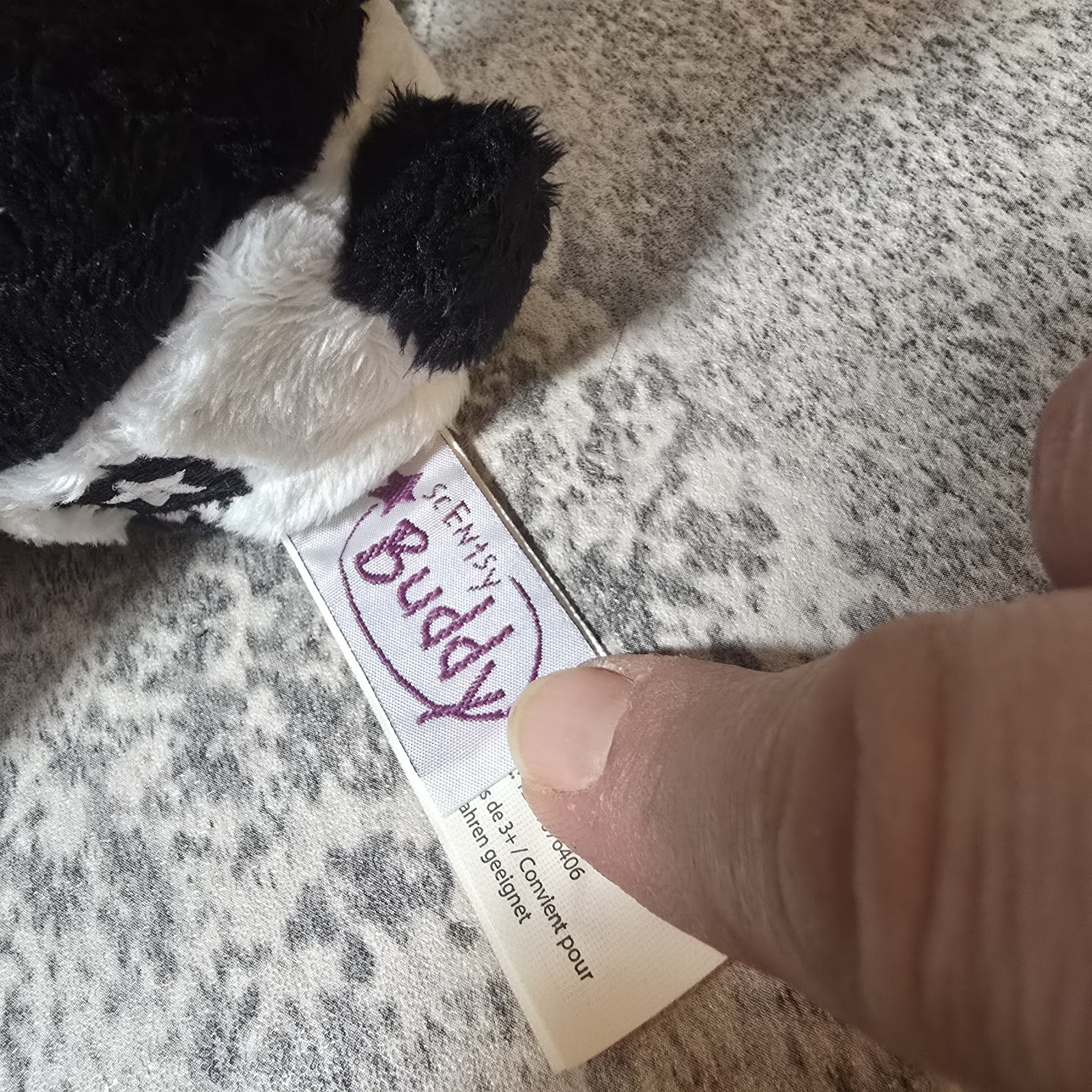 Scentsy Buddy Clip Shu Shu Panda New Scented Bag Charm Backpack Clip
