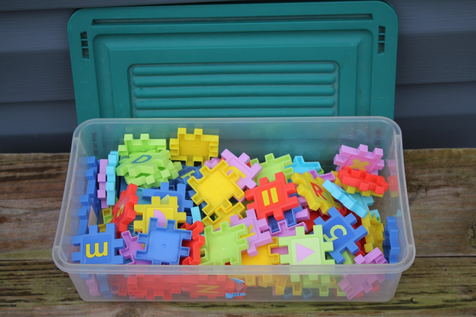 Puzzle Connectors Learning Toys Alphabet Numbers Ankyo 98pcs STEM Ages Preschool