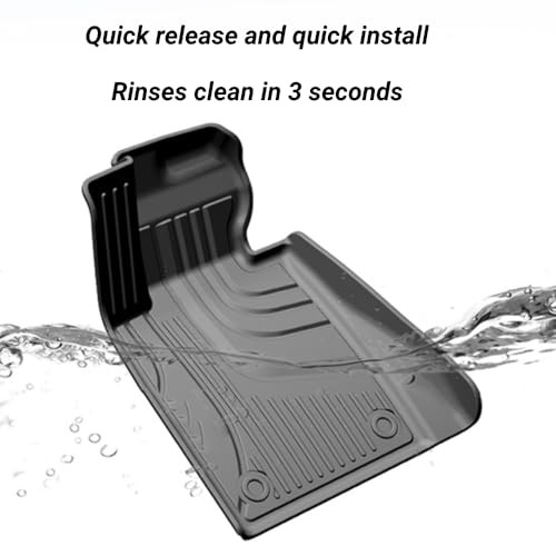 Floor Mats for Chevy Silverado GMC Sierra 1500 2500HD 3500HD | Fit 2019-2026