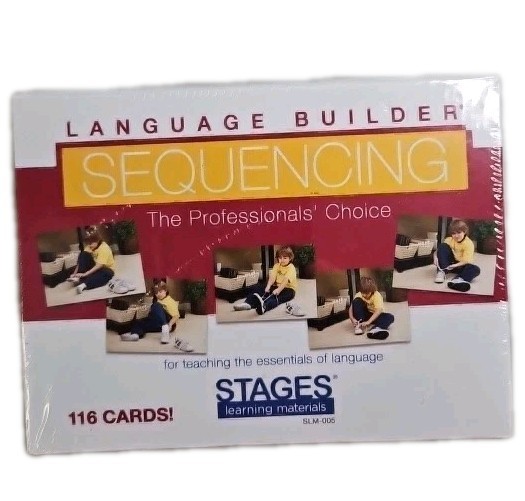 aris Language Builder Stage 1 & 2 box Sets Emotions Sequencing Occupations Verb