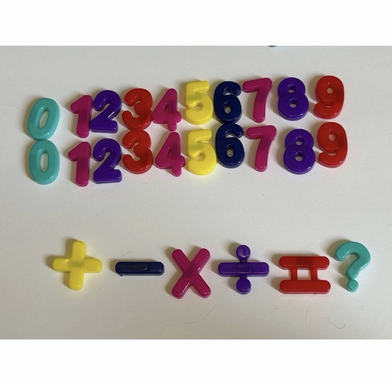 Magnetic Alphabet Letters & Numbers Set – Uppercase, Lowercase, Math Symbols