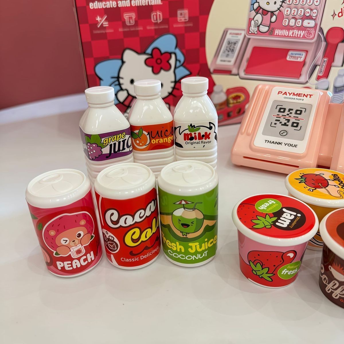 Hello Kitty Coin Counter Change Money Cash Counting Machine Bank Kids Toy sound
