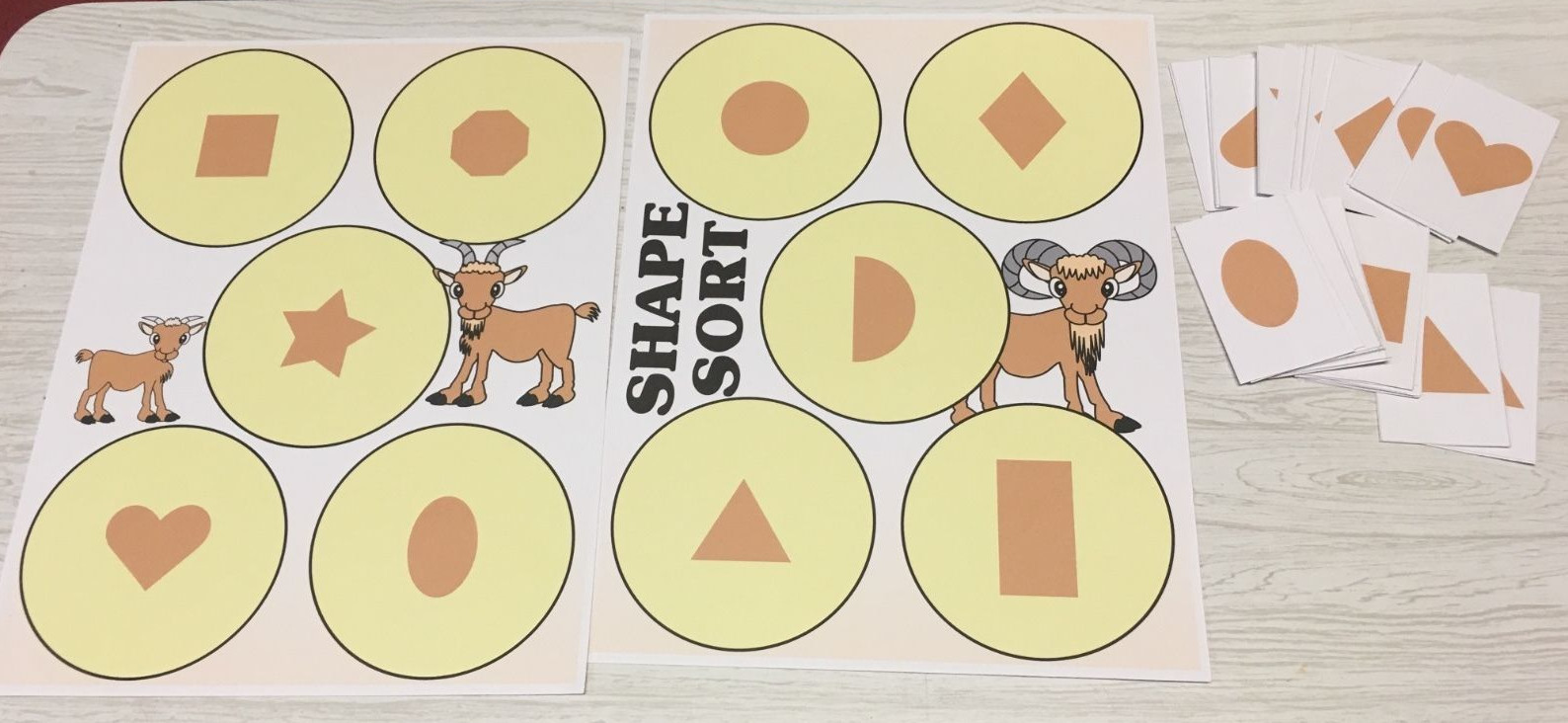 GOATS – Themed Learning Activities Package – LAMINATED – Teaching supplies