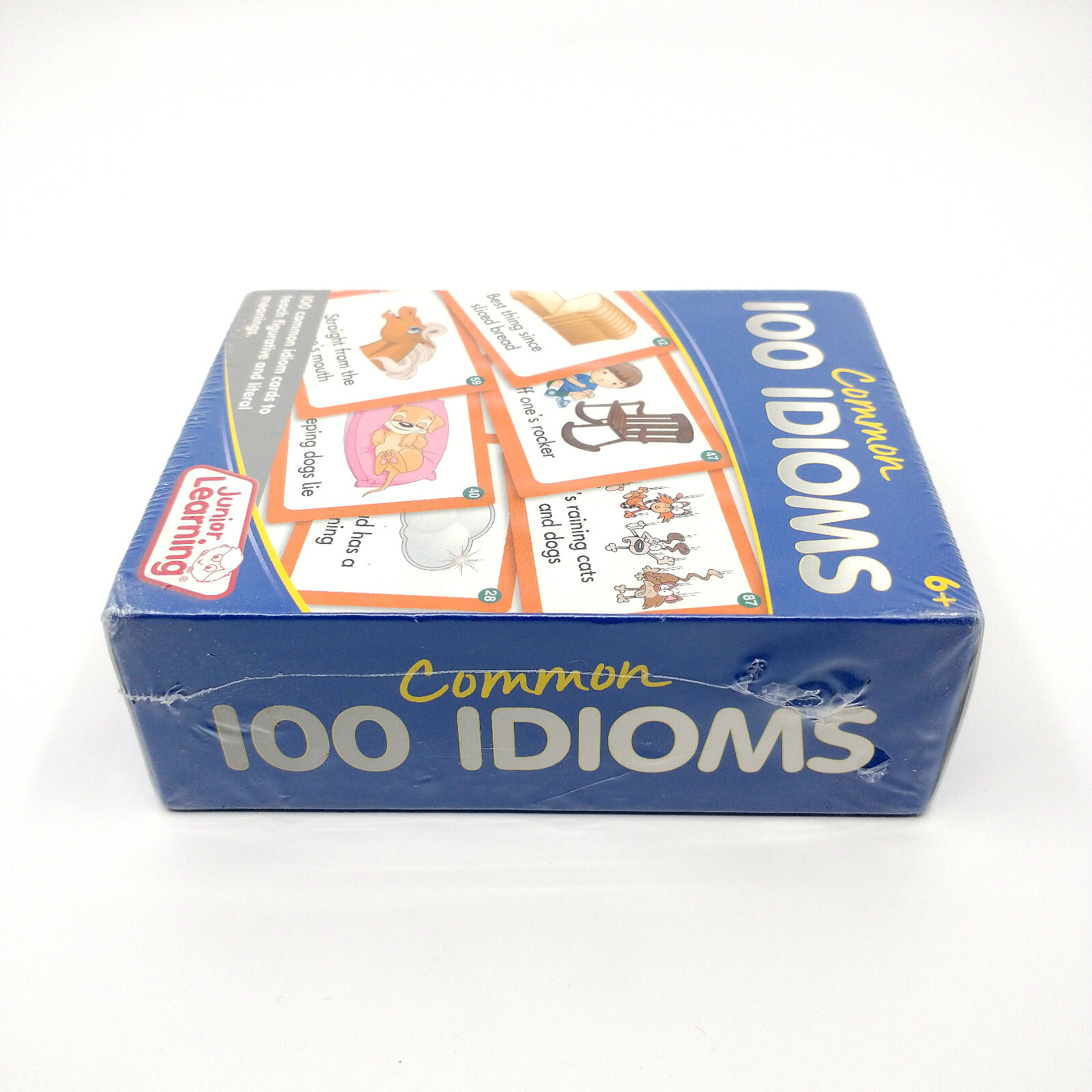 100 Common Idioms Cards by Junior Learning – Teach Figurative Language
