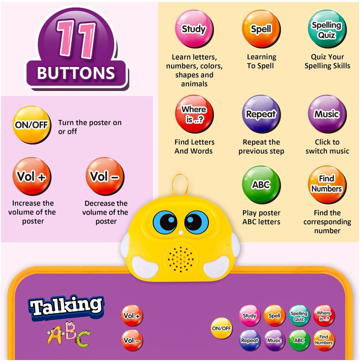 Educational Montessori Toy for Toddler Girls Boys