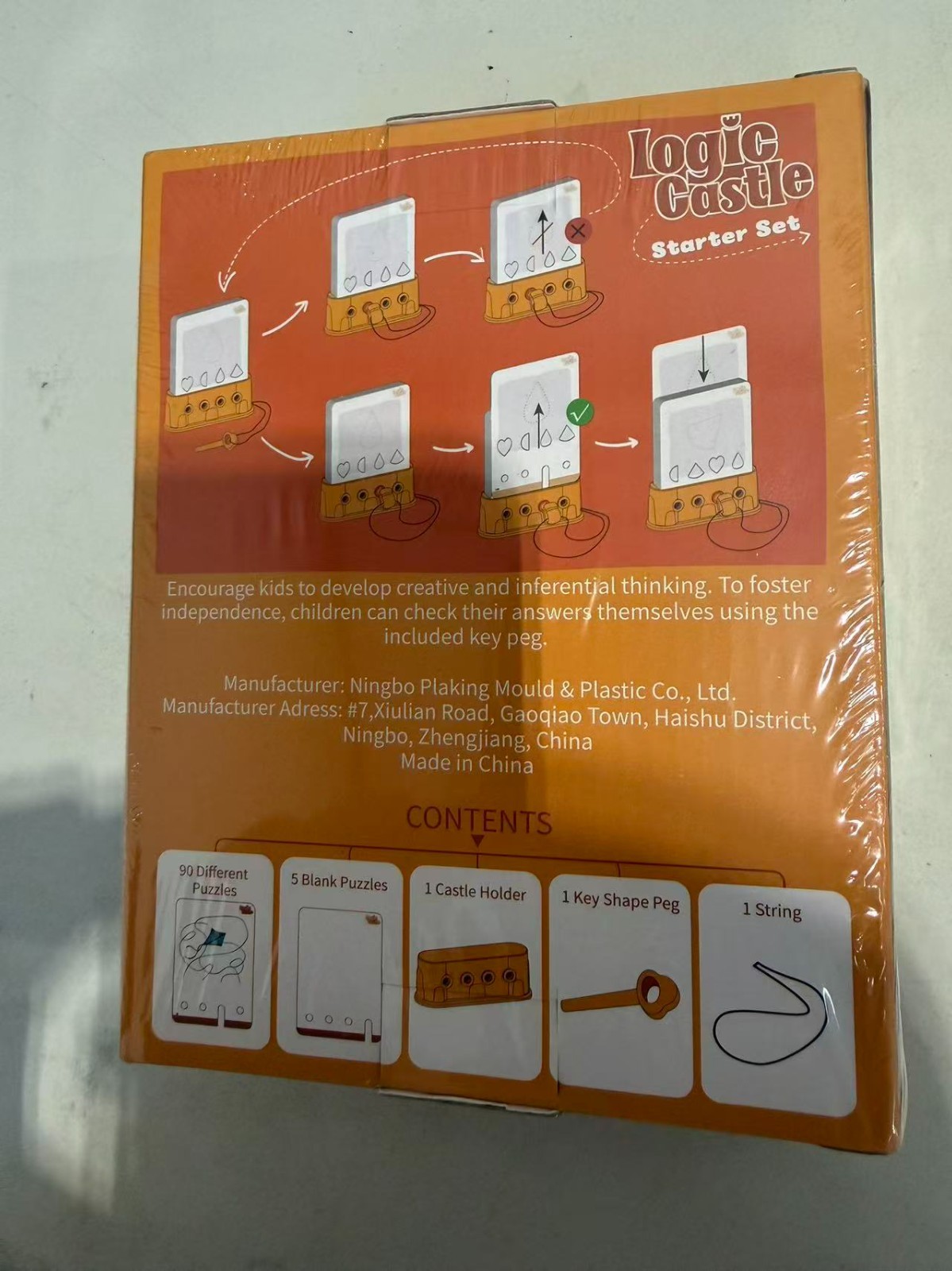 TALGIC Logic Castle Baby Educational Toy Sealed New