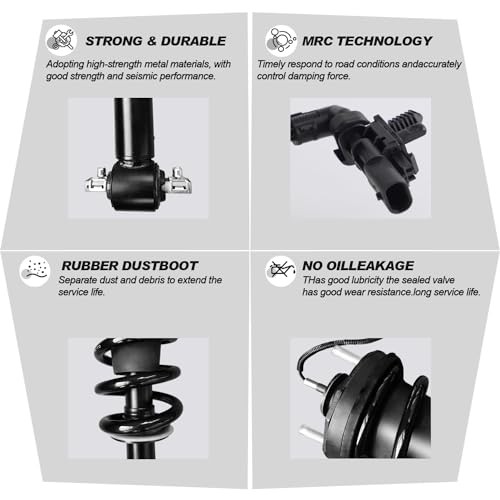 2PCS Front Shock Absorber Struts Assembly Magnetic Ride Control Suspension