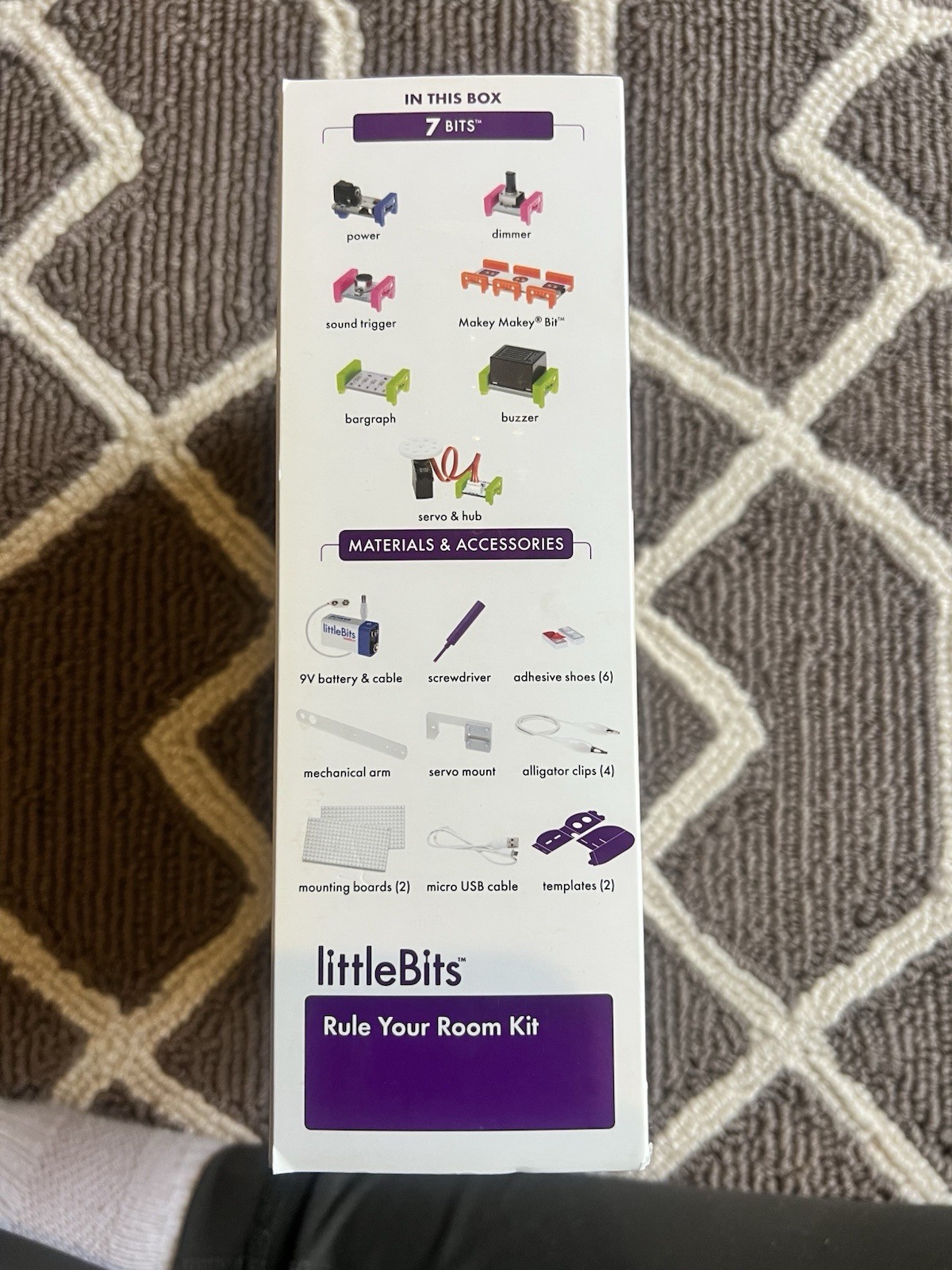 LittleBits RULE YOUR ROOM KIT Educational Learning Electro Build Block, Ages 8+