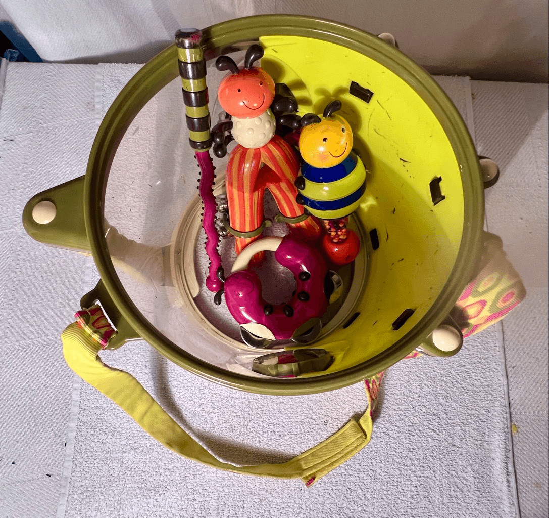 Just B Parum Pum Pum Drum Musical Instruments Set Bugs Play Toddler Kids Toys