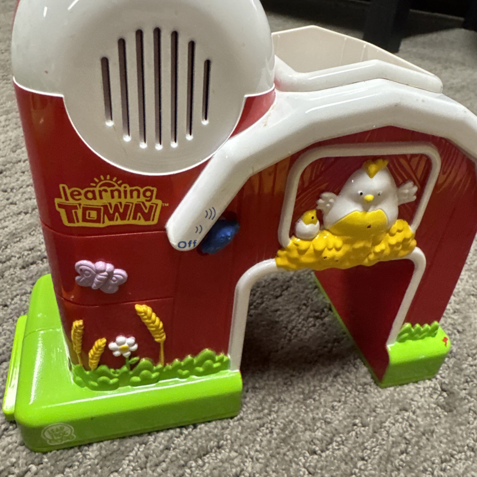 Leap Frog Learning Town Barn Buddies Car Wash Cars Toy Animal Word Color Blocks
