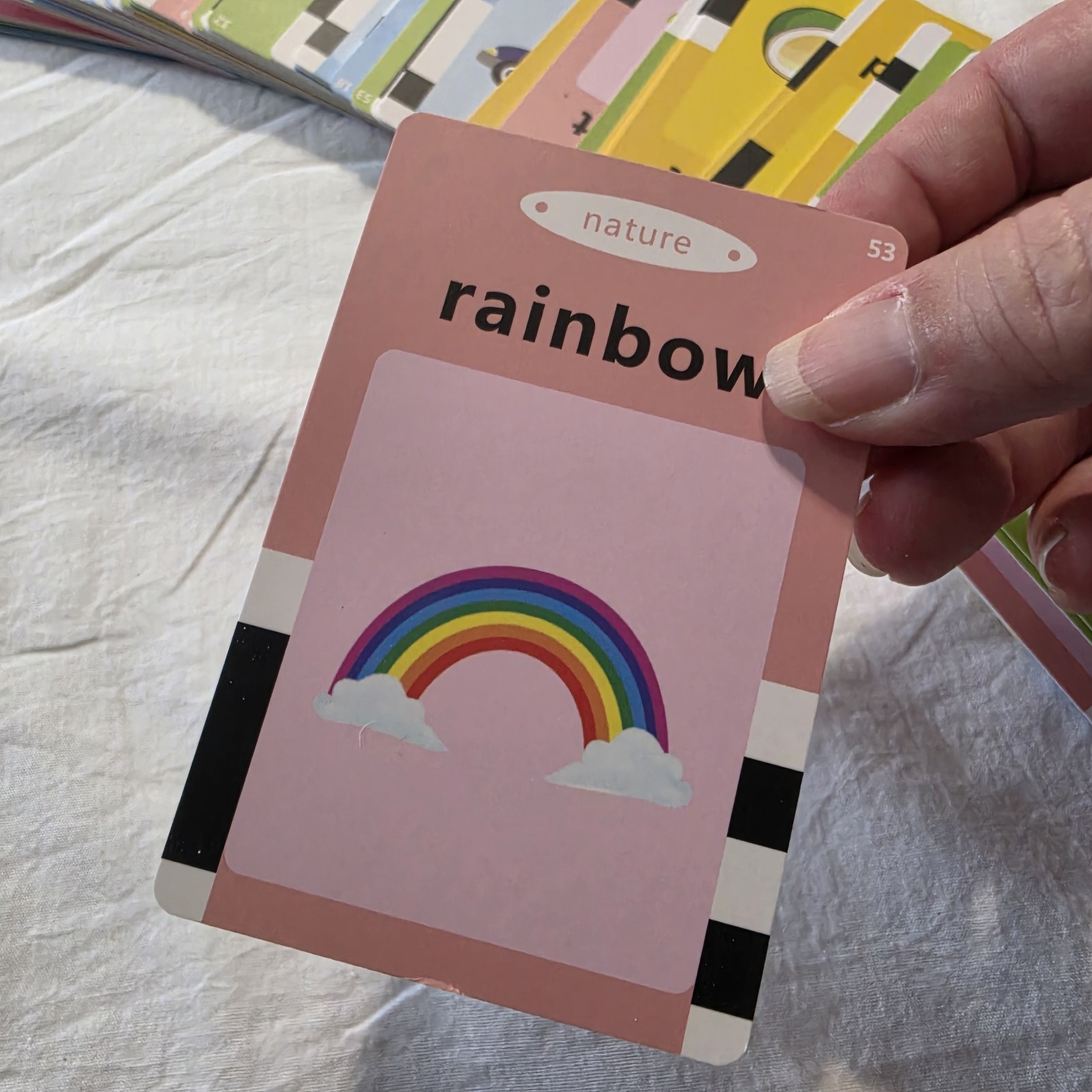 Happy World Children’s Preschool Flash Cards Boxed Set of 224 Picture Word Cards