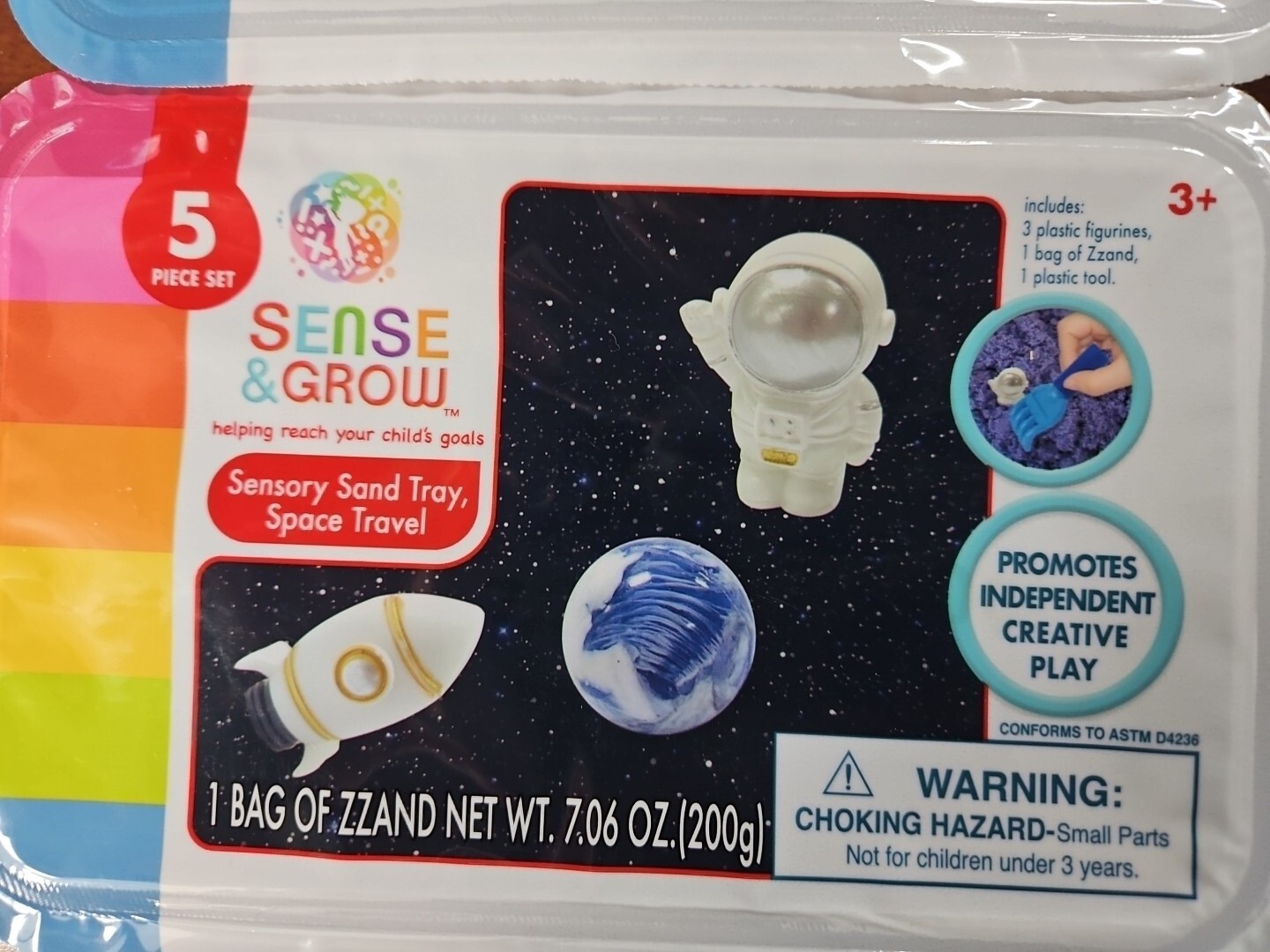 MoonSand Playset LOT OF 4 ✨ Sense & Grow – Space Travel 5pc ✨ NEW ￼